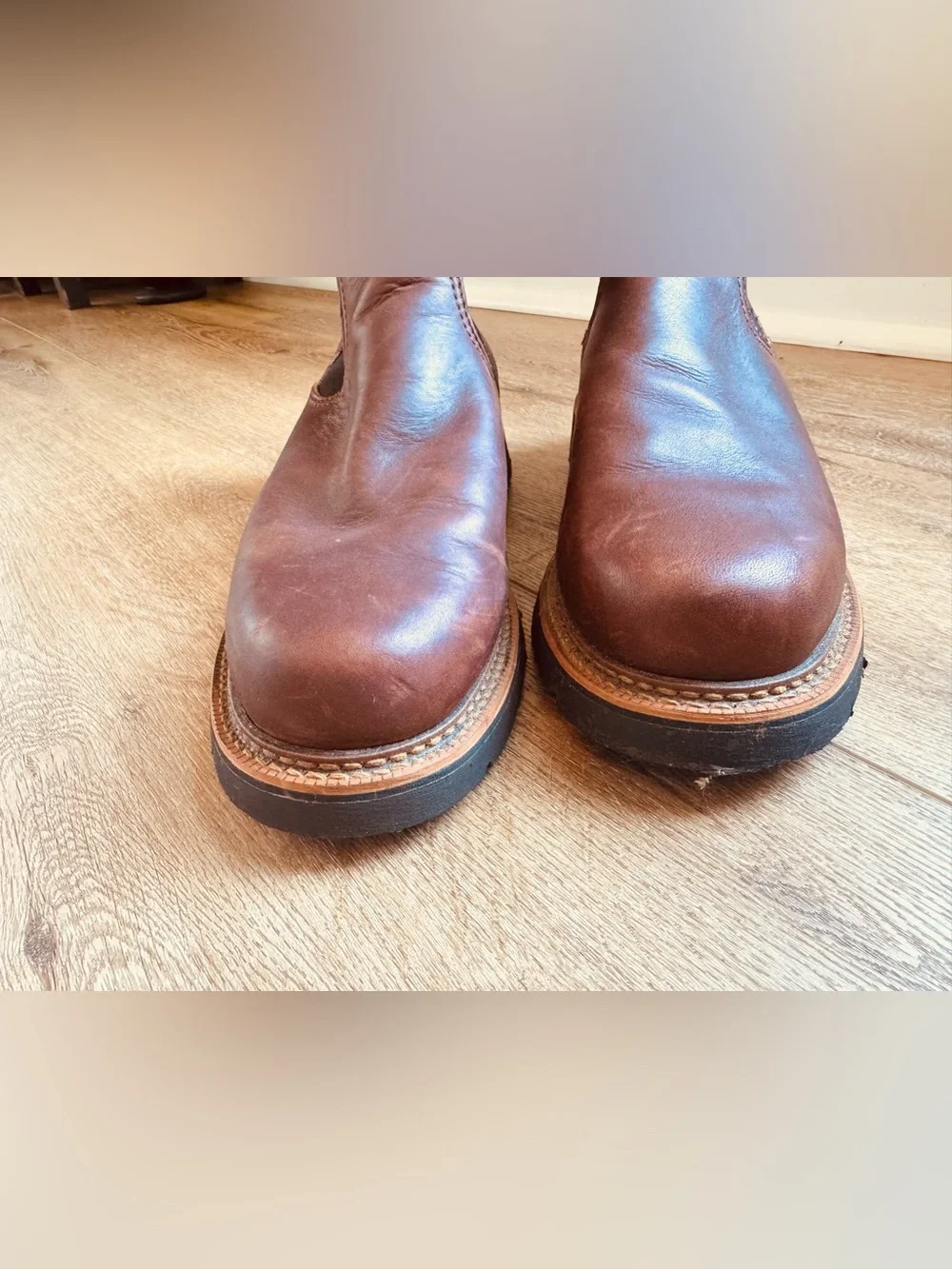 Duluth Trading Company Men's Australian Slip On Work Boots Item 64106 - Size 10